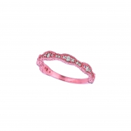 Picture of Diamond Guard Ring Stackable Band