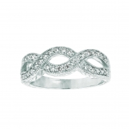 Picture of Diamond twisted ring