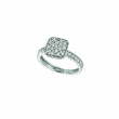 Diamond square ring