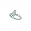 Diamond marquise shape ring