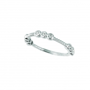 Picture of Diamond bezel set ring