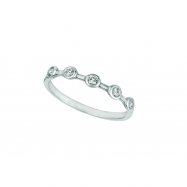 Picture of Diamond bezel set ring