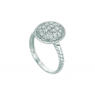 Picture of Diamond oval ring