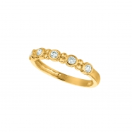 Picture of Diamond bezel set ring