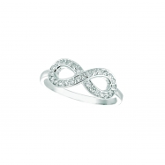 Picture of Diamond infinity ring