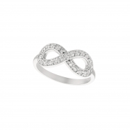 Picture of Diamond infinity ring