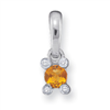 14KW Family Jewelry Diamond Semi-Set Pendant