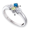 14KW Family Jewelry Diamond Semi-Set Ring