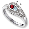 14KW Family Jewelry Diamond Semi-Set Ring