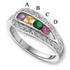 14KW Family Jewelry Diamond Semi-Set Ring