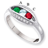 14KW Family Jewelry Diamond Semi-Set Ring