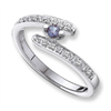 14KW Family Jewelry Diamond Semi-Set Ring