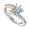 14KW Family Jewelry Diamond Semi-Set Ring