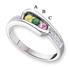 14KW Family Jewelry Diamond Semi-Set Ring