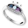 14KW Family Jewelry Diamond Semi-Set Ring