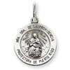 Sterling Silver Antiqued De La Providencia Medal