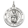 Sterling Silver Antiqued De La Providencia Medal