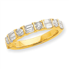 14k Diamond Band ring