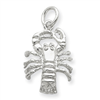 Sterling Silver Lobster Charm