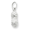 Sterling Silver Peanut Charm