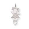 Sterling Silver Tutu Cuddle Charm