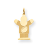 Gold-plated Sterling SilverKid Charm