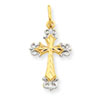 14k Cross Charm