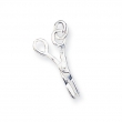 Sterling Silver Scissors Charm