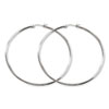 Stainless Steel Polished 70mm Hoop Earrings