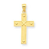 10k Cross Pendant