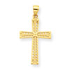 10k Cross Pendant