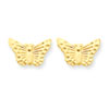 14k Butterfly Post Earrings