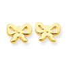 14k Bow Post Earrings