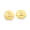 14k Flower Post Earrings