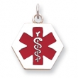 Sterling Silver Medical Jewelry Pendant