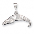 Sterling Silver Alligator Charm