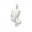 Sterling Silver Nefertiti Charm