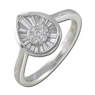 Picture of 14K White Gold Diamond Ring