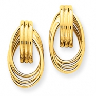 Picture of 14k Polished Fancy Post Earrings