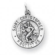 Picture of Sterling Silver St. Christopher Medal