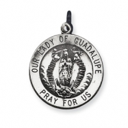 Picture of Sterling Silver Our Lady Of Guadalupe Medal