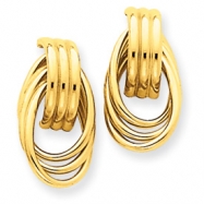 Picture of 14k Polished Fancy Post Earrings