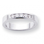 Picture of 14k White Gold A Diamond channel band