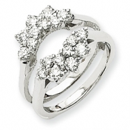 Picture of 14k White Gold A Diamond guard