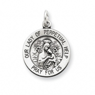 Picture of Sterling Silver Our Lady of Perpetual Help Medal