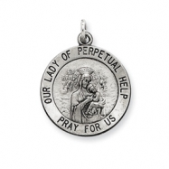 Picture of Sterling Silver Our Lady of Perpetual Help Medal