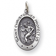 Picture of Sterling Silver St. Christopher Medal