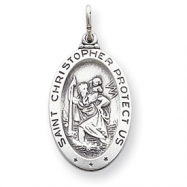 Picture of Sterling Silver St.Christopher Medal