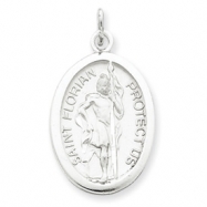 Picture of Sterling Silver Saint Florian Medal