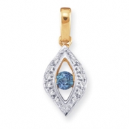 Picture of 14KY Family Jewelry Diamond Semi-Set Pendant